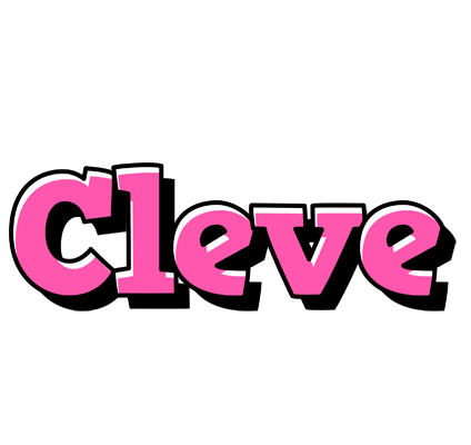 Cleve girlish logo