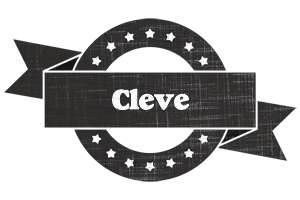 Cleve grunge logo