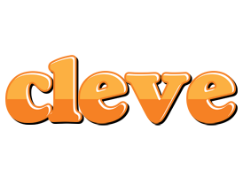 Cleve orange logo