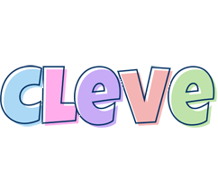 Cleve pastel logo