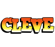 Cleve sunset logo