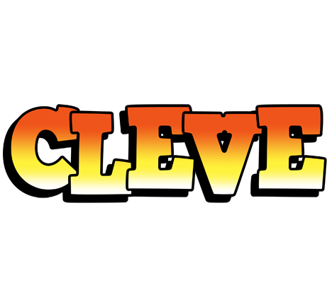 Cleve sunset logo