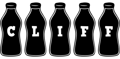 Cliff bottle logo