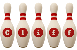 Cliff bowling-pin logo