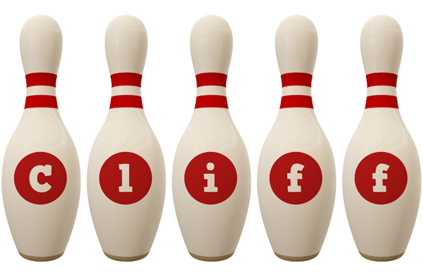 Cliff bowling-pin logo