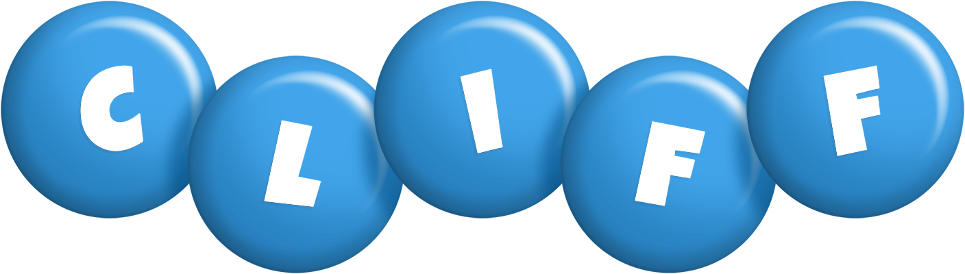 Cliff candy-blue logo