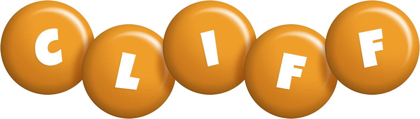 Cliff candy-orange logo