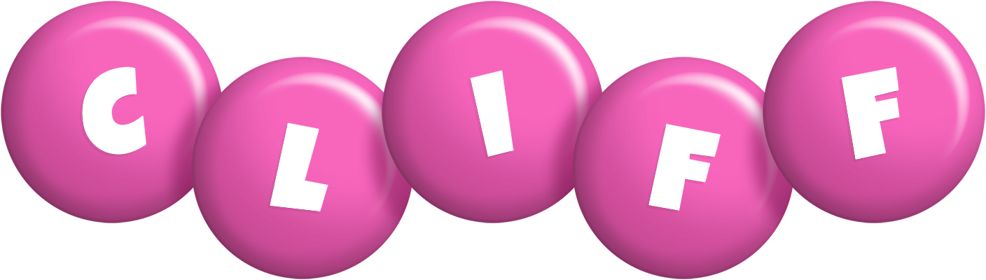Cliff candy-pink logo