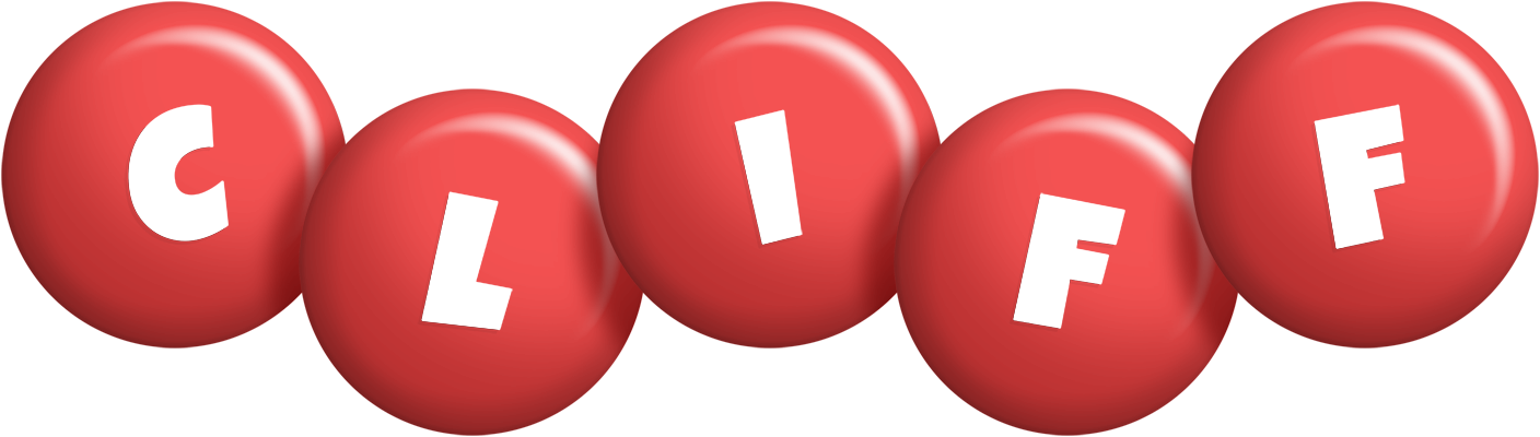 Cliff candy-red logo