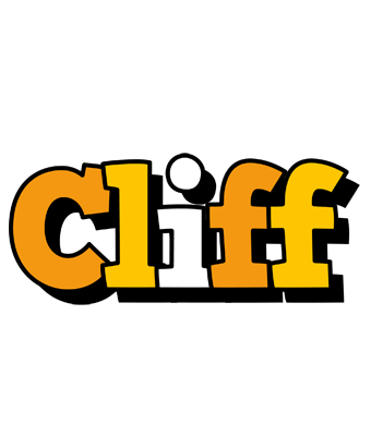 Cliff cartoon logo