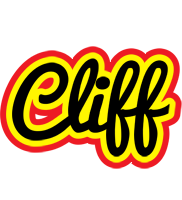 Cliff flaming logo