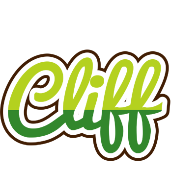 Cliff golfing logo