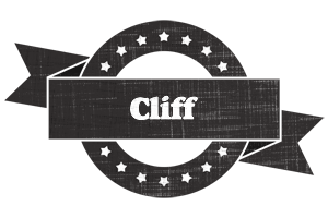 Cliff grunge logo