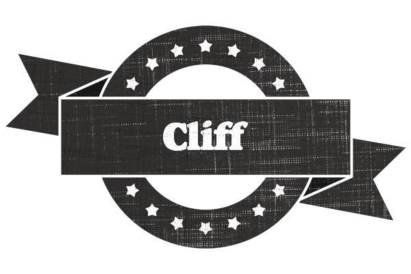 Cliff grunge logo