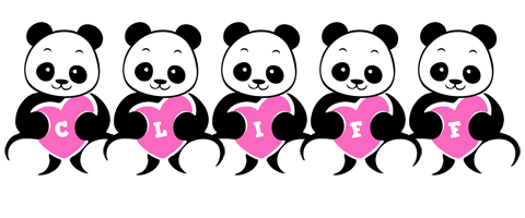 Cliff love-panda logo