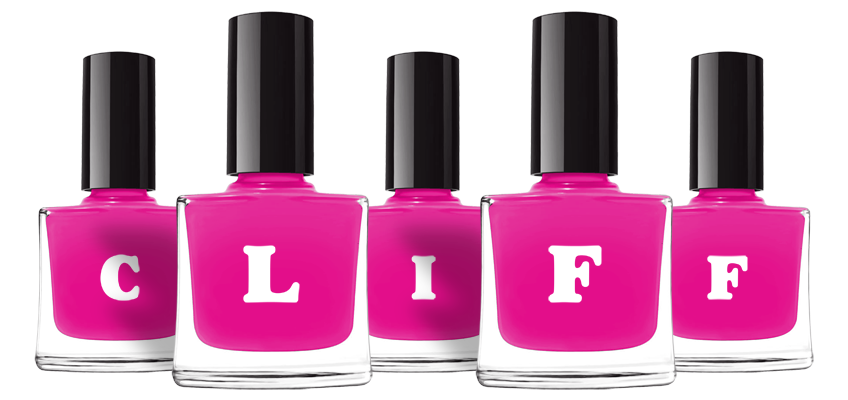 Cliff nails logo