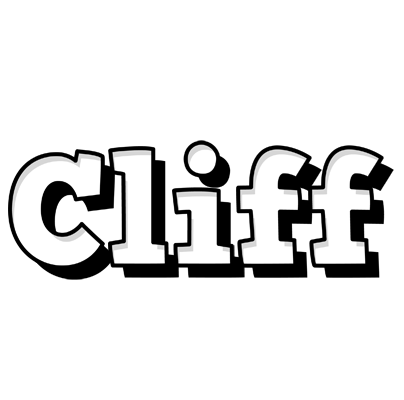 Cliff snowing logo