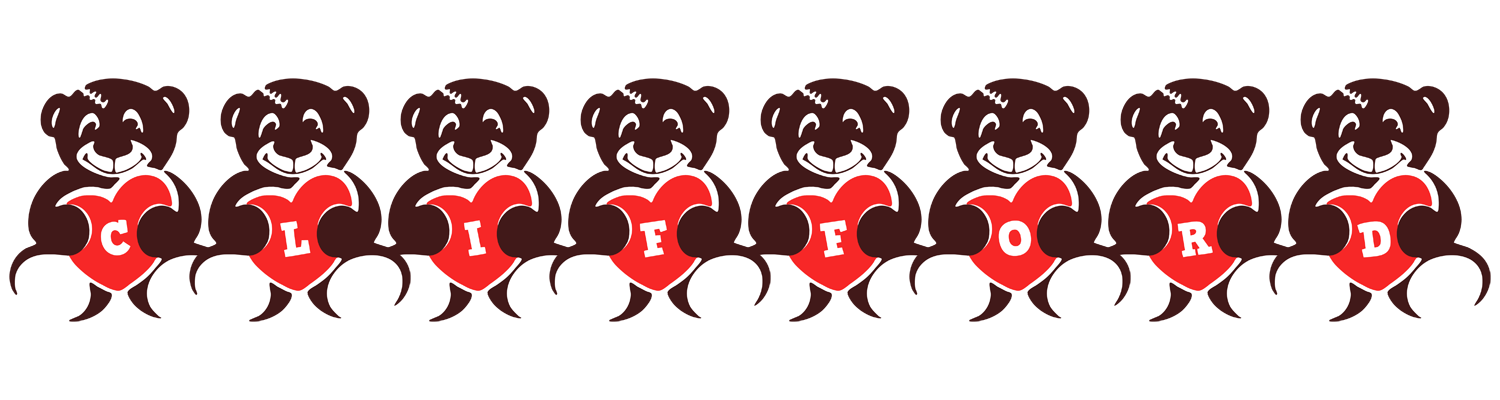 Clifford bear logo