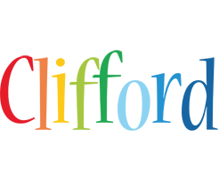 Clifford birthday logo