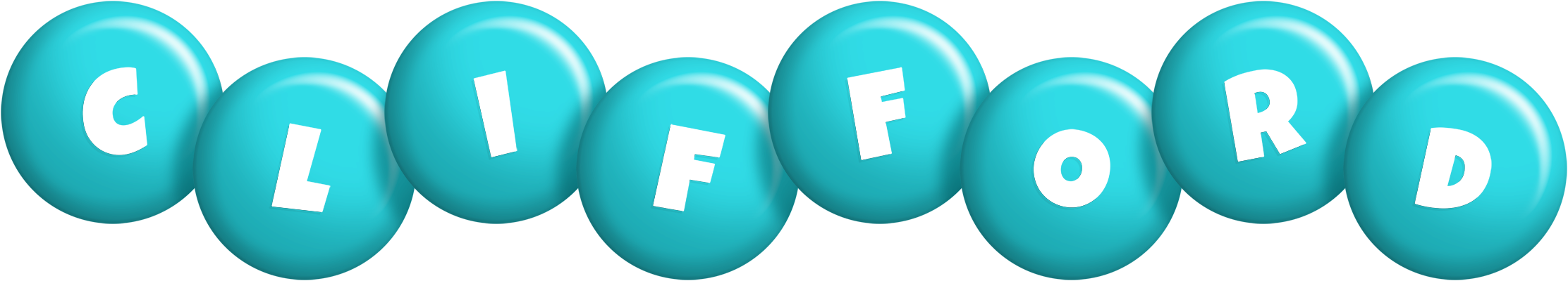 Clifford candy-azur logo