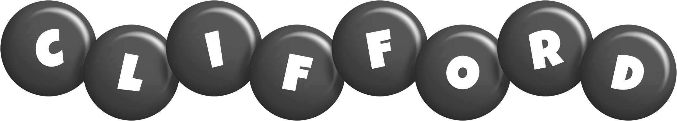 Clifford candy-black logo