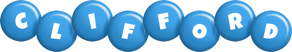 Clifford candy-blue logo