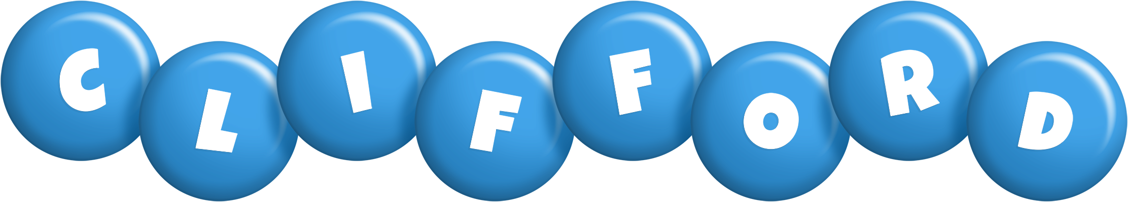 Clifford candy-blue logo