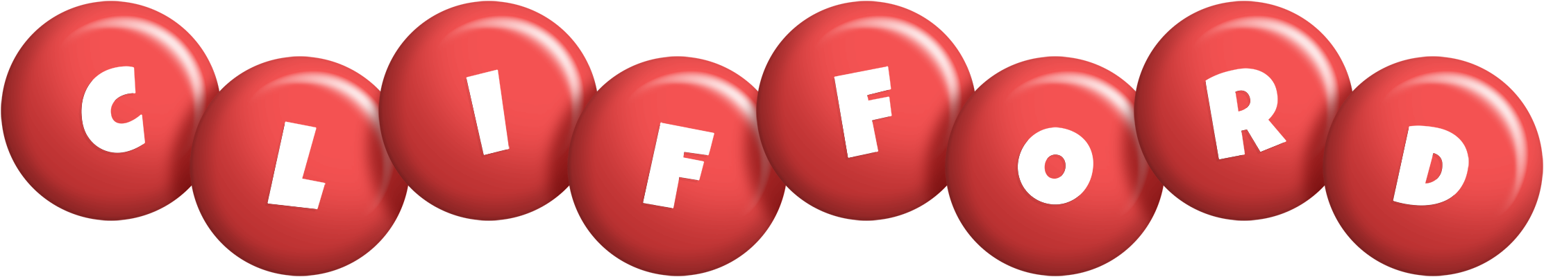 Clifford candy-red logo