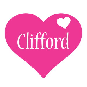 Clifford love-heart logo