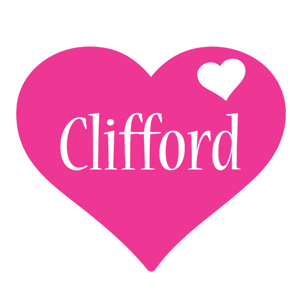 Clifford love-heart logo