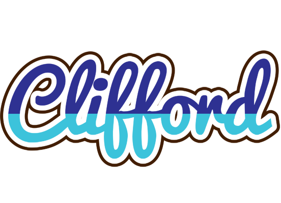 Clifford raining logo