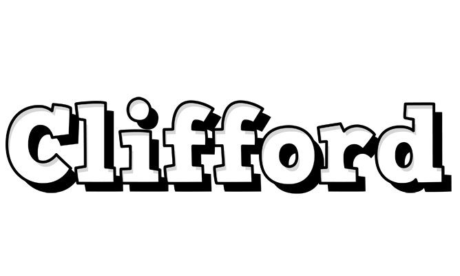 Clifford snowing logo