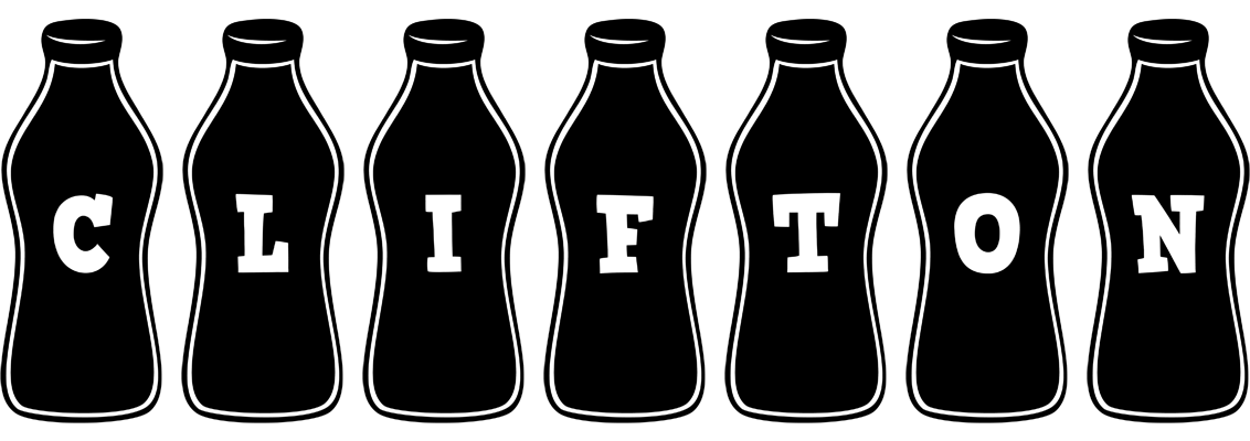 Clifton bottle logo