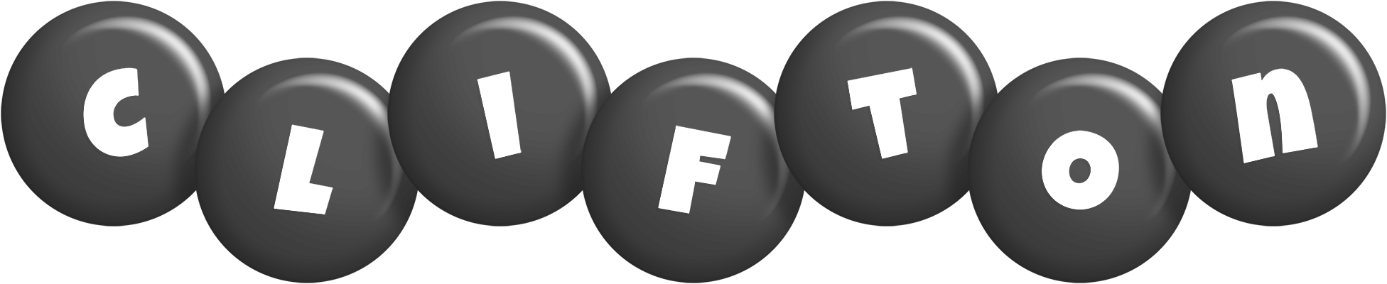 Clifton candy-black logo