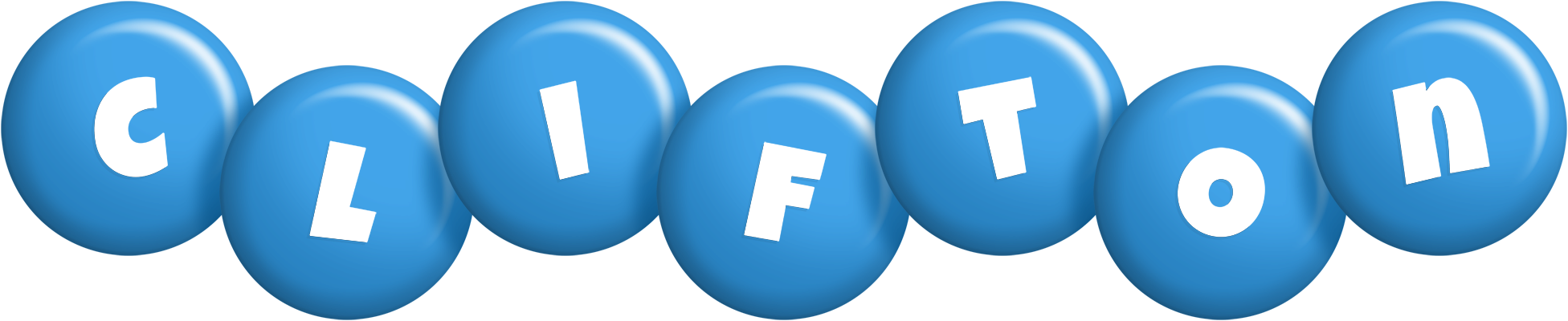 Clifton candy-blue logo