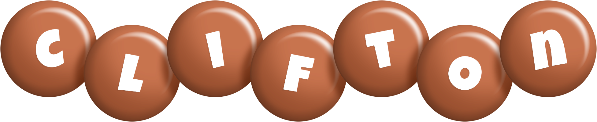 Clifton candy-brown logo