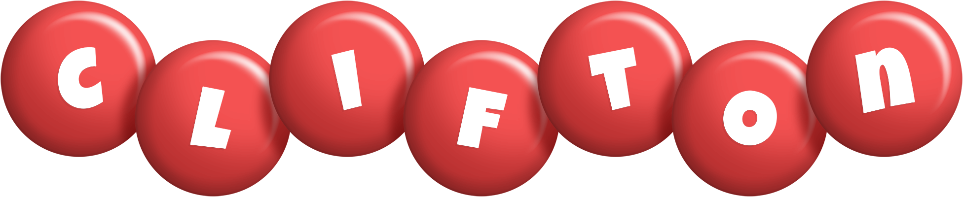 Clifton candy-red logo