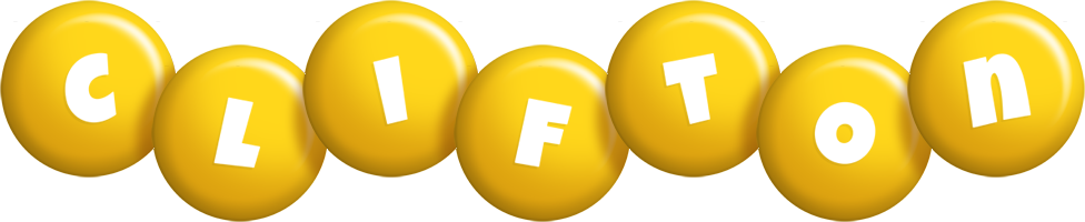 Clifton candy-yellow logo
