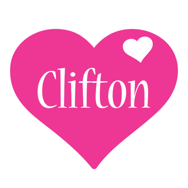 Clifton love-heart logo