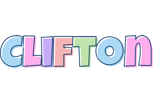 Clifton pastel logo