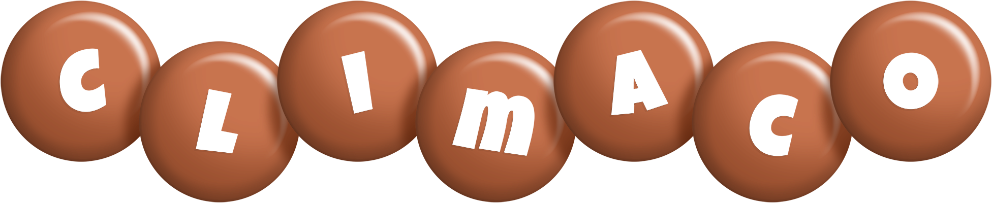 Climaco candy-brown logo