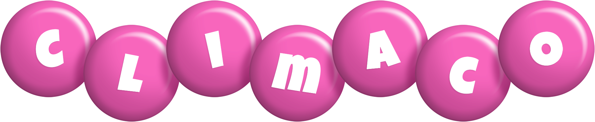 Climaco candy-pink logo