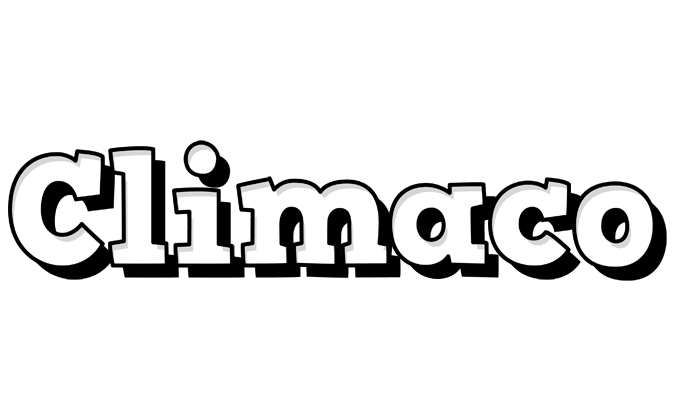 Climaco snowing logo