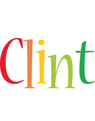 Clint birthday logo