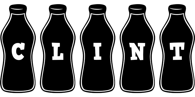Clint bottle logo