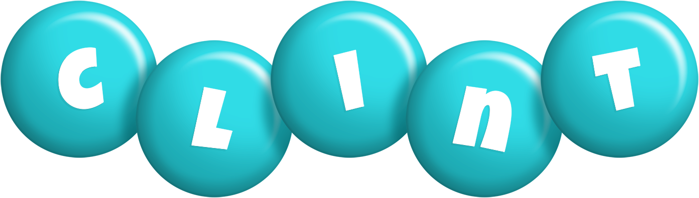 Clint candy-azur logo