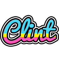 Clint circus logo