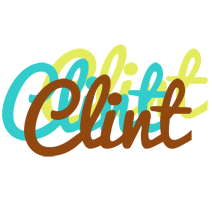 Clint cupcake logo