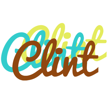 Clint cupcake logo