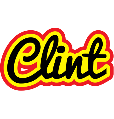 Clint flaming logo